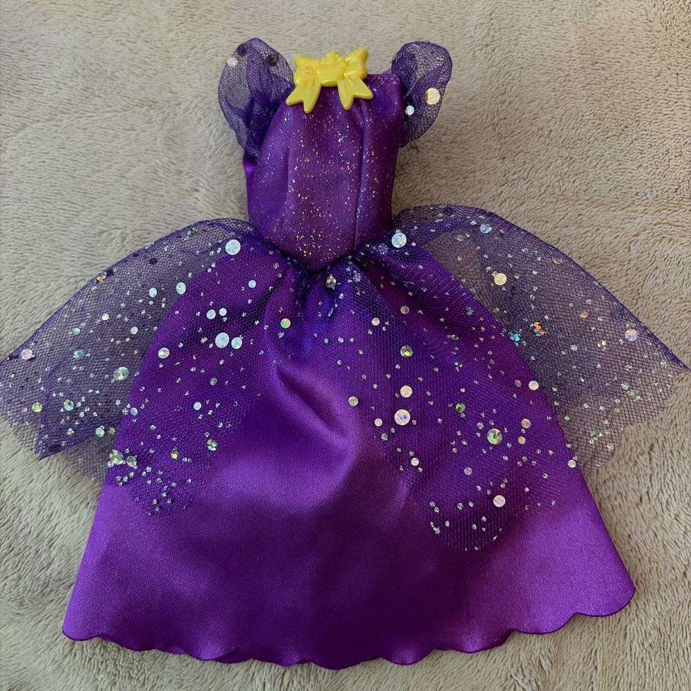 Barbie‎ Clothes Disney Rapunzel Doll Dress B11